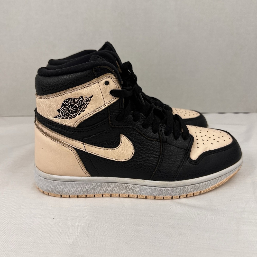 Nike Air Jordan 1 Retro High OG Crimson Tint Sneakers 575441-081 Women's 7.5 GS